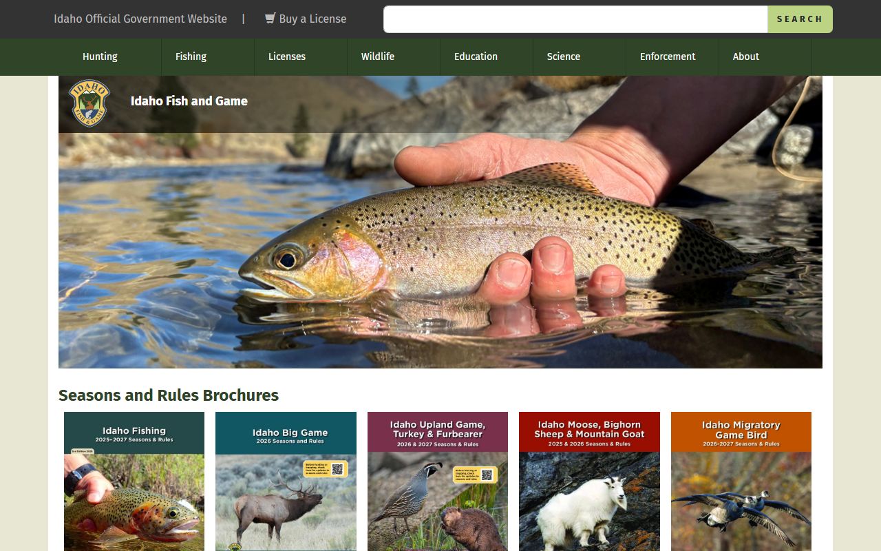 Camas County arrest records from Idaho Fish and Game